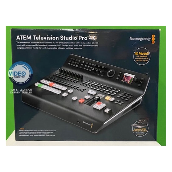 Blackmagic ATEM Television Studio Pro 4K - Live production switcher