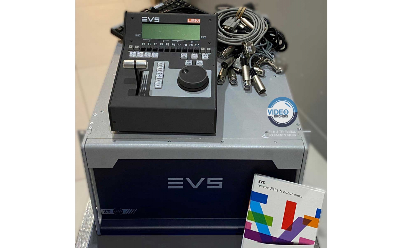 EVS XT VIA - Live video broadcast production server in used condition