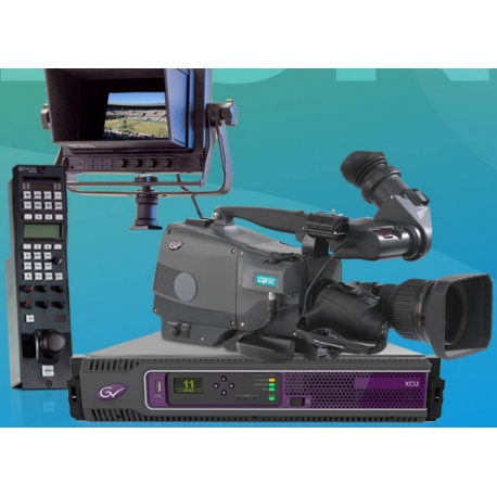 Grass Valley LDX 92 Bundle - Fiber studio camera chain 2/3" 1080p with accessories