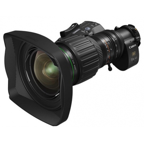 Canon CJ15ex4.3B - 4K UHD wide-angle broadcast lens full servo 2/3"