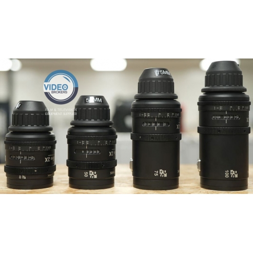 P+S Technik Kowa Evolution Anamorphic 2x - Pre-Owned anamorphic cine PL lenses set from 40 to 100 mm with flight-case
