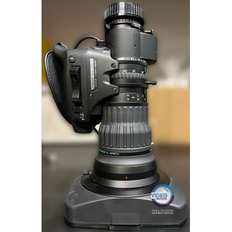 Fujinon HA18x5.5BERD-S6, Pre-owned 18x HDTV broadcast wide-angle zoom lens 2/3" with digital servo and 16-bit encoders