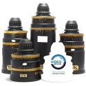 P+S Technik Technovision 1.5x - Pre-owned Full Frame cinema Prime lenses set (Arri PL Mount, Feet - 50, 75, 100 & 135mm)