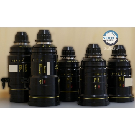 Cooke Anamorphic/i FF - Pre-owned Full Frame PL cinema lens set (32, 40, 50, 85 and 135mm) marked in feet