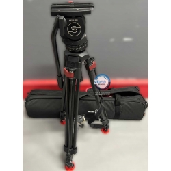 Sachtler FSB 6, new system with fluid head, Speed Lock 75 CF tripod, middle spreader and bag