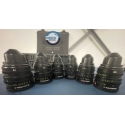 Leica Summicron-C, pre-owned cinema PL set with 6 lenses (18, 25, 35, 50, 75, 100mm - T.2.0) + Pelicase