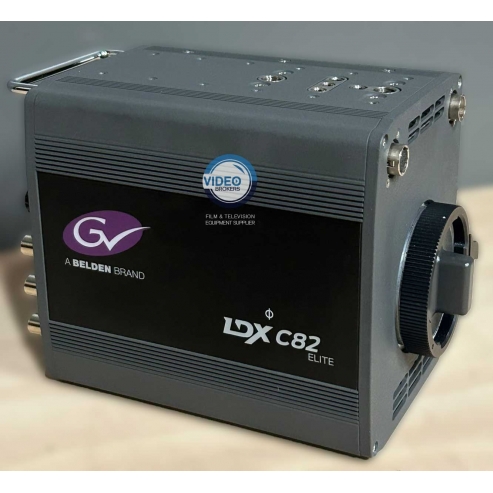 Grass Valley LDX C82 Elite, ex-demo HD compact camera 2/3" with wide color gamut & HDR functionality