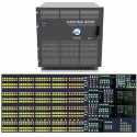 Grass Valley Kahuna 9600, pre-owned full options 6M/E 120/64 Multiformat HD Production Switcher with 2 new Maverik Panels