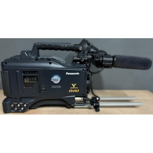 Panasonic AJ-HPX3700G, pre-owned P2HD 2/3" Varicam shoulder camcorder with viewfinder AJ-HVF21KG