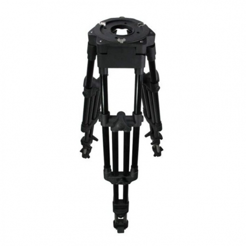 Cartoni Heavy Duty 2st, Heavy-Duty Aluminium Tripod for sports and OB with double extension legs & flat base (200kg payload)