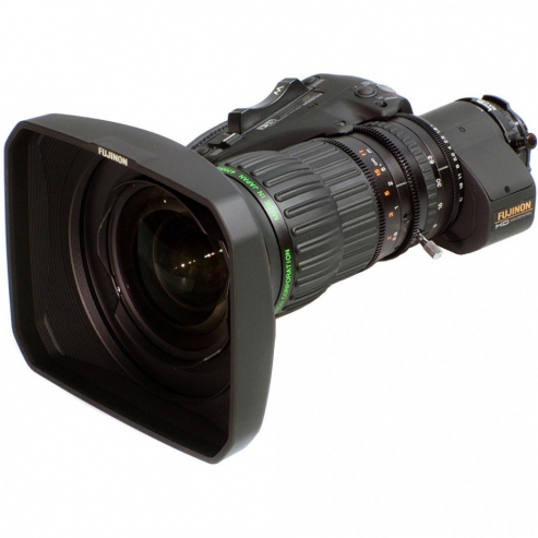 Fujinon HA14x4.5BERD-S10B, super wide-angle HD 2/3" ENG broadcast lens