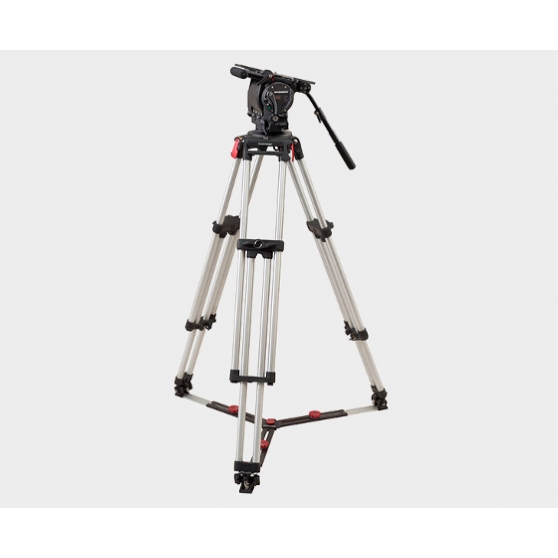 Oconnor C2575-CINE150-F, pre-owned kit with Oconnor Ultimate 2575D, Cine HD 150mm Aluminium Tripod & Floor Spreader