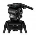 Vinten Versine 240 - 100mm fluid head for broadcast - 25 kg load capacity - Mobility and live shooting