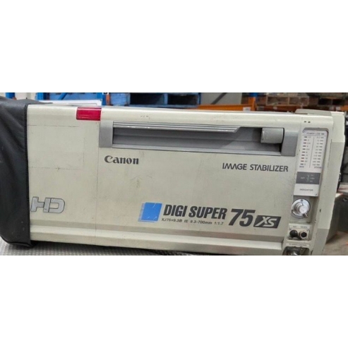 Canon XJ75x9.3B IE (DIGISUPER 75 xs) – Pre-Owned High-performance 75x zoom field lens with remotes & support