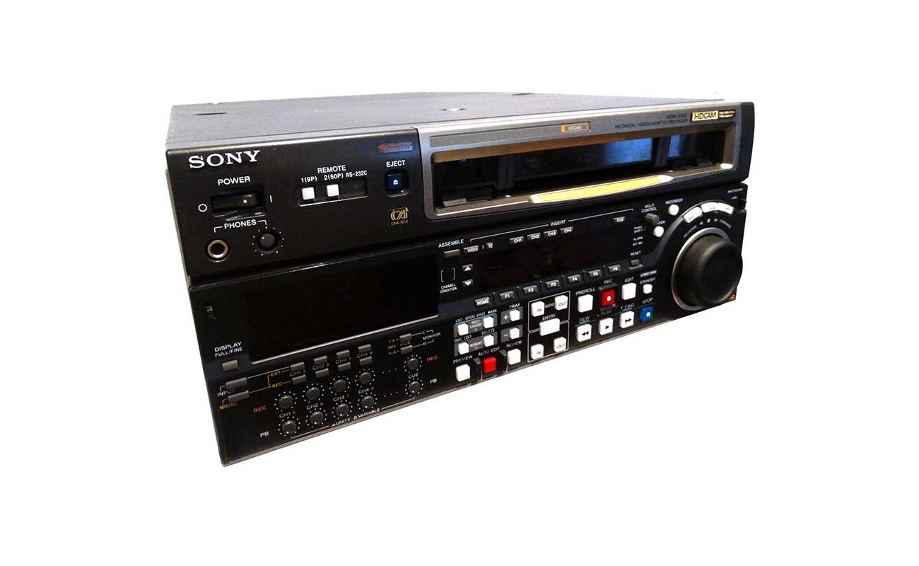 Sony HDW-2000/20 - Pre-Owned HDCAM recorder with 2500 drum hours