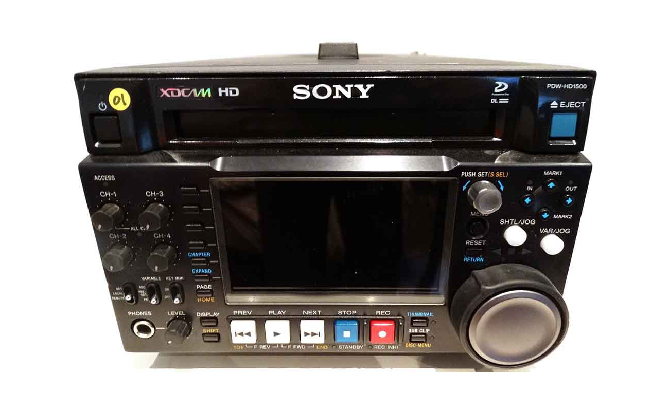 Sony PDW-HD1500 - HD422 Recording Deck